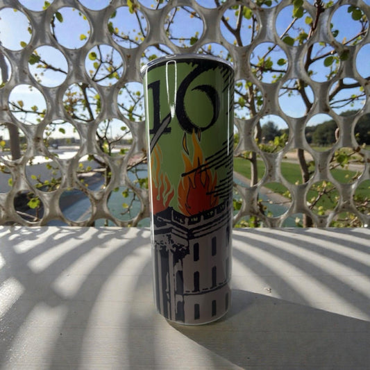 Green 1916 easter rising 20oz Large Skinny Tumbler