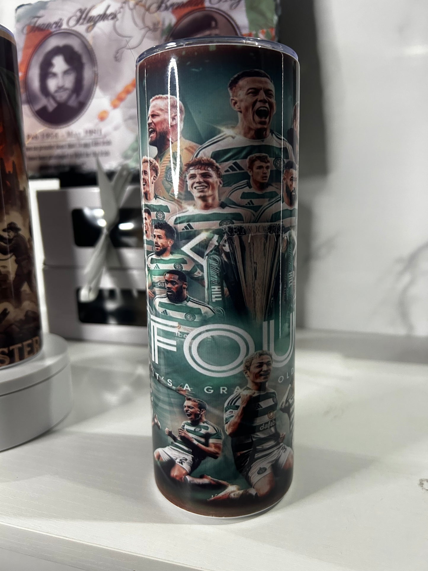 Celtic Football Club 20oz Large Skinny Tumbler