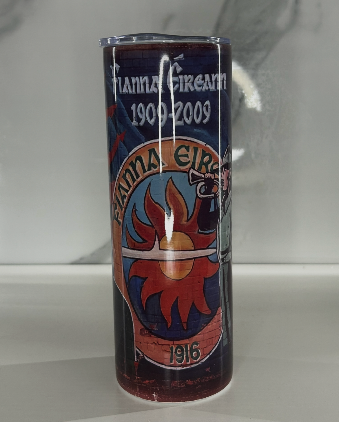 Beechmount RPG avenue Fianna 20oz Large Skinny Tumbler