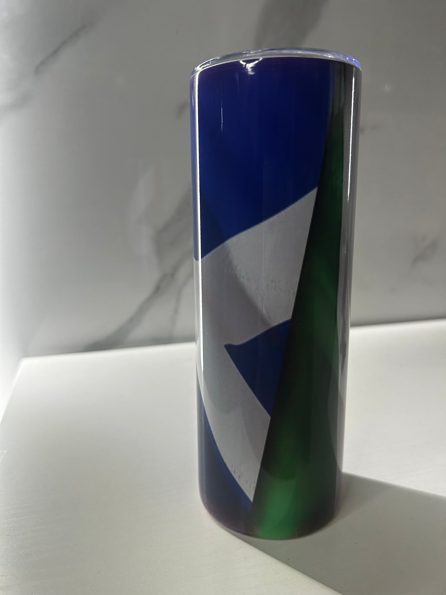 IRELAND SCOTLAND Flag 20oz Large Skinny Tumbler
