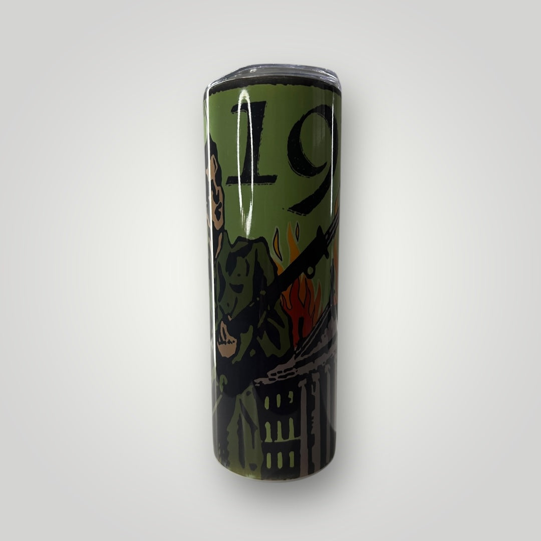 Green 1916 easter rising 20oz Large Skinny Tumbler