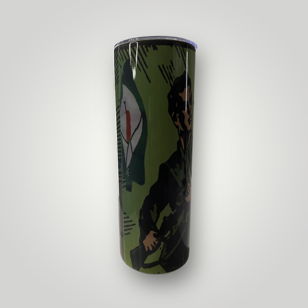 Green 1916 easter rising 20oz Large Skinny Tumbler