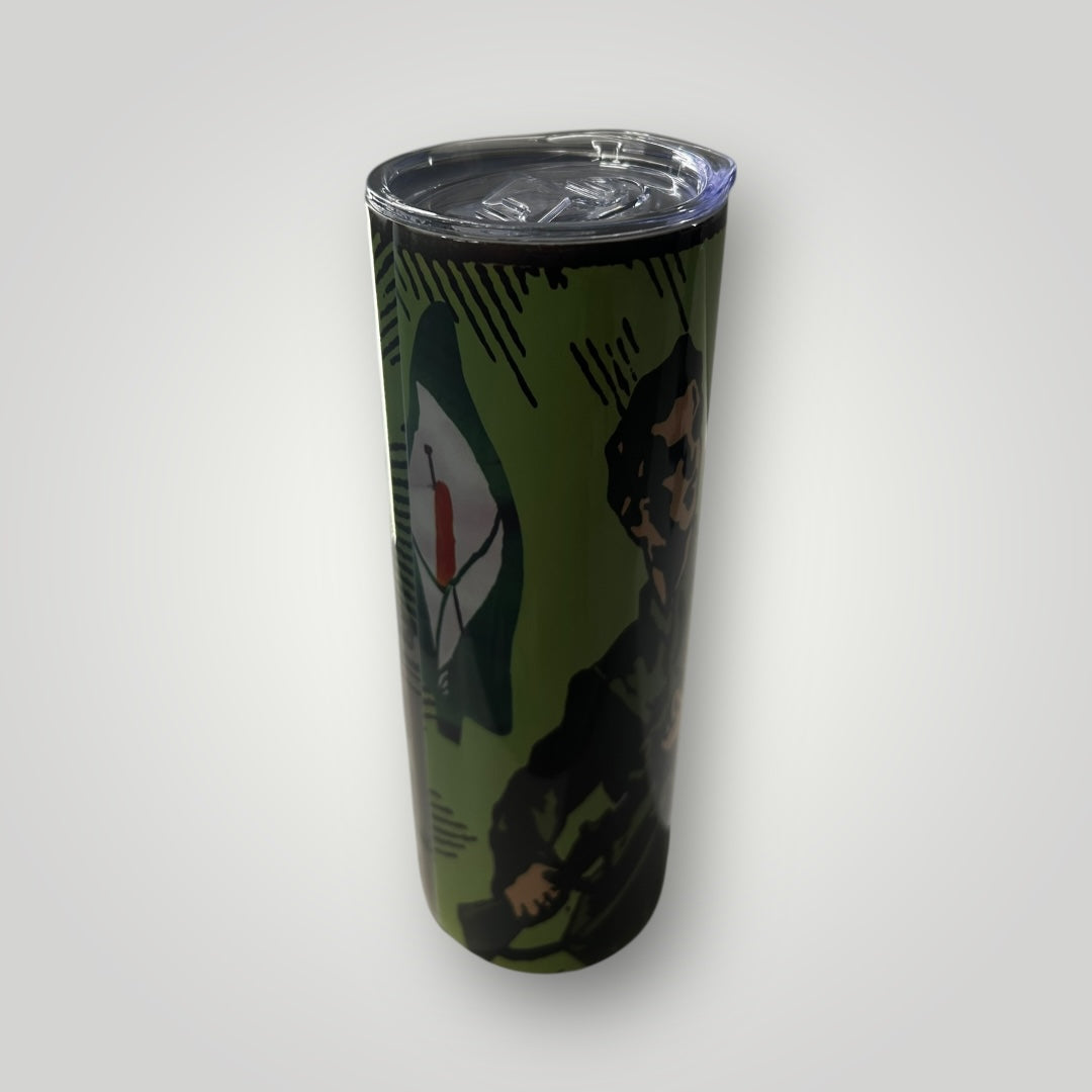 Green 1916 easter rising 20oz Large Skinny Tumbler