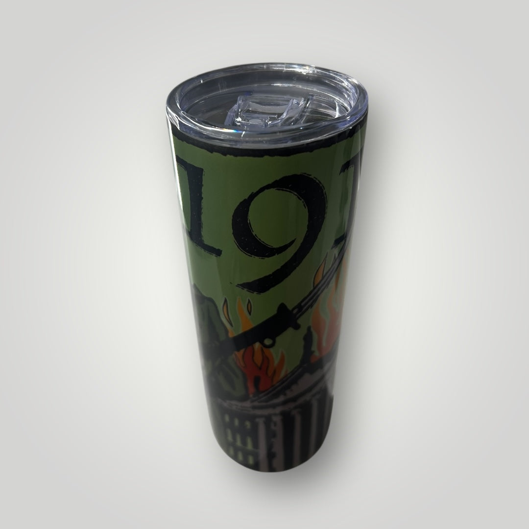 Green 1916 easter rising 20oz Large Skinny Tumbler