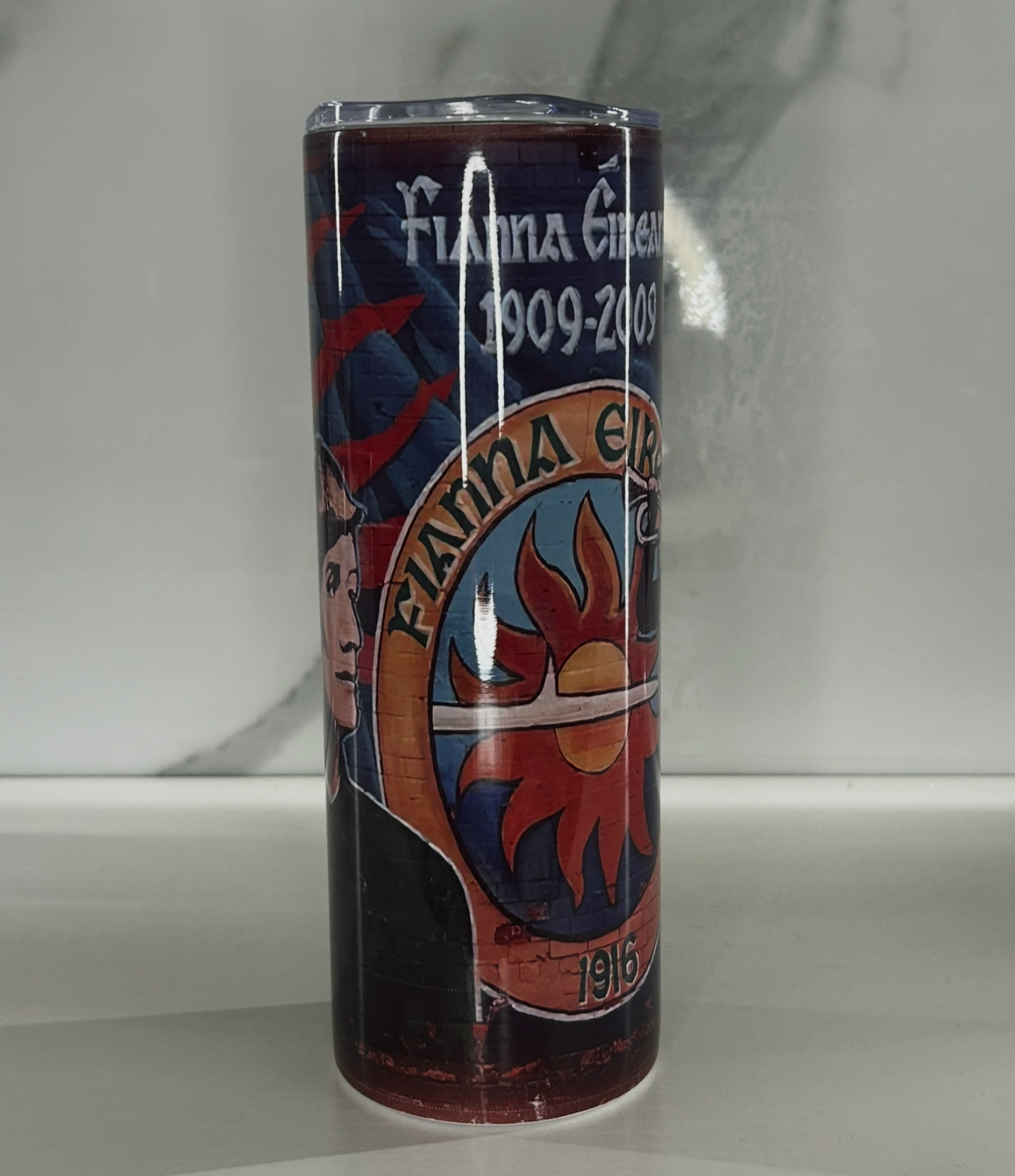 Beechmount RPG avenue Fianna 20oz Large Skinny Tumbler